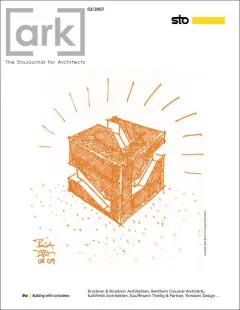 Cover of [ark] magazine No.03-2007: Sketch of Mining museum in Bochum, Germany, 