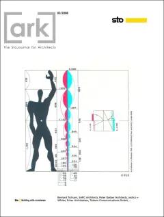 Cover of [ark] magazine, 03/2008: Le Corbusier: Le Modulor 1945. (c) FLC/ADAGP, Paris and DACS, London 2008