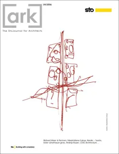 Cover of [ark] magazine No.04-2006: Sketch of University campus in Abuja, Nigeria, by Massimiliano Fuksas