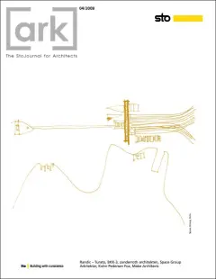 Cover of [ark] magazine, 04/2008: Sketch of 